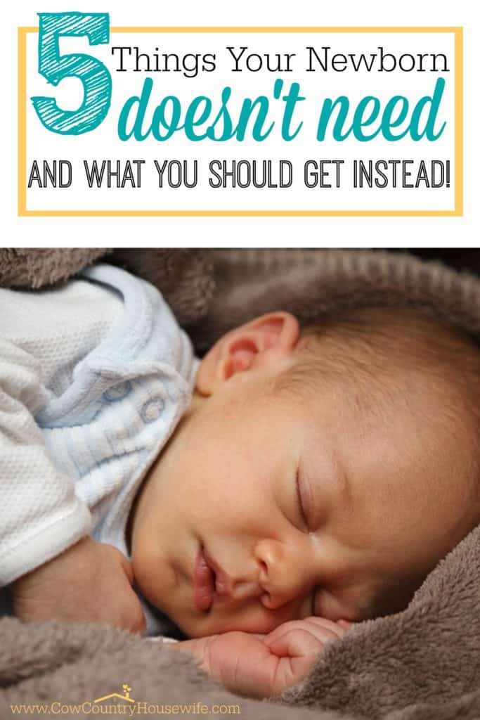 I don't know about you, but all of the things I "needed" as a first time mom made my head spin and my bank account disappear. All for a pair of shoes that my baby wore ONCE before he outgrew them. Here's a few much more realistic and budget-friendly options to taking out a second mortgage for things your newborn doesn't need!