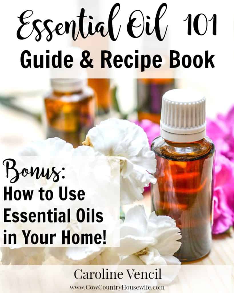 Get your copy of Essential Oil 101 Guide & Recipe Book HERE!