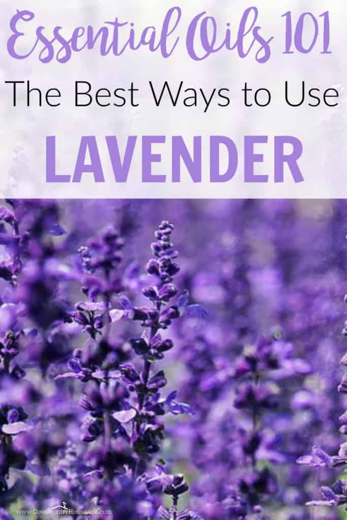 The best ways to use lavender essential oil. This is a great list with easy instructions!