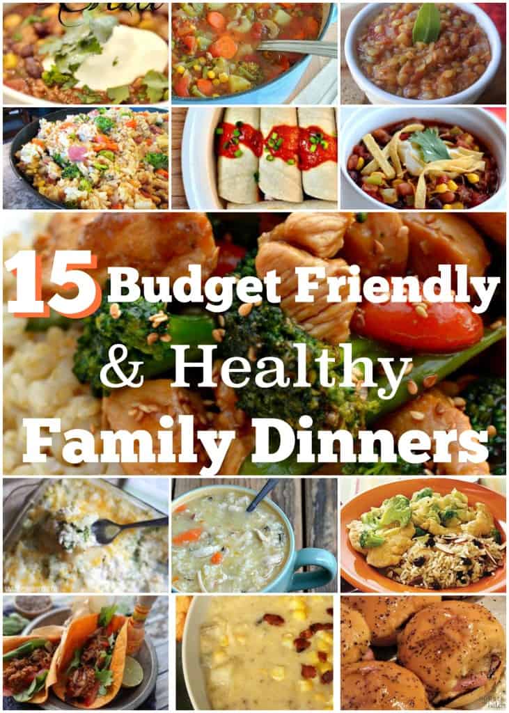 Budget Friendly and Healthy Family Dinners