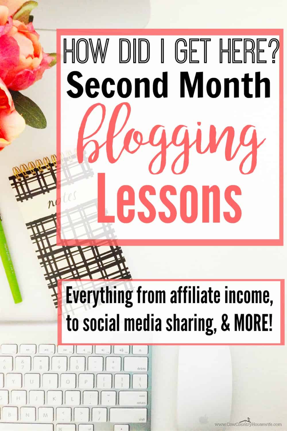If you want to make an income from your blog, you need to check this out!! She shares her second month blogging lessons, including affiliate income and her social media schedule. Plus, a few tips I'm glad I know! I don't want Facebook to get grumpy with me!!