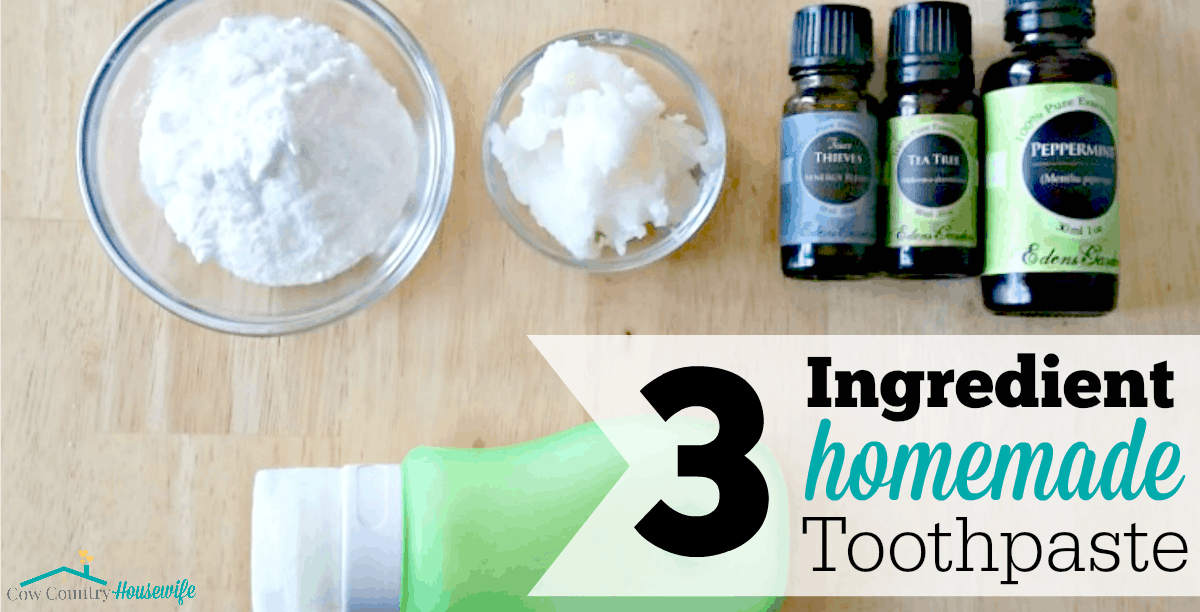I can't believe how much she saves making toothpaste from ingredients in her kitchen. It's safe for the whole family, too! And it looks so easy!