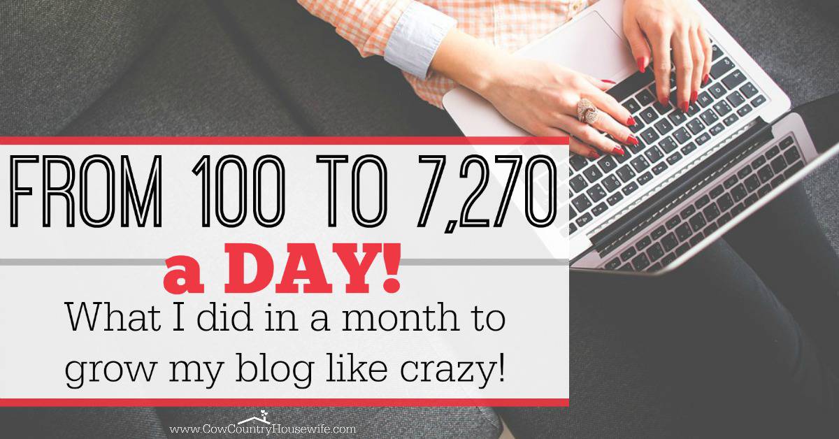 She grew her blog so much in such a short amount of time! Her steps for growing a blog look so easy, too. I can't wait to try them out for my own blog!