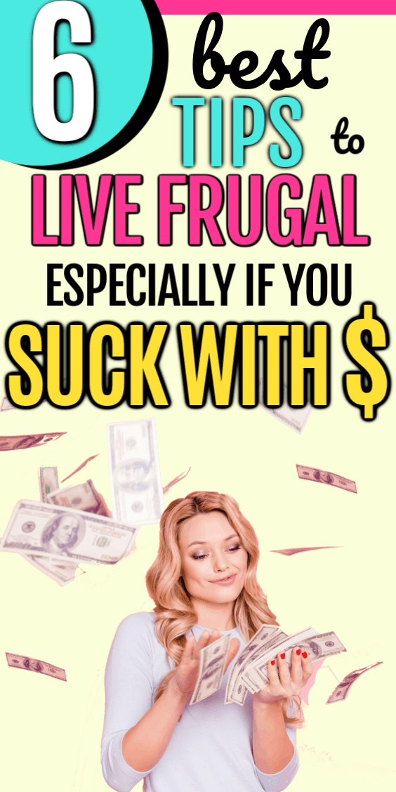 The best way to save money and to learn how to be frugal. Perfect if you hate budgeting, or you suck with money managing, or if you want to learn how to start saving or being frugal. Learn how to save if you are a beginner to frugal living. Best tips, tricks and ideas for frugal living. #savemoney #money #frugal #frugalliving