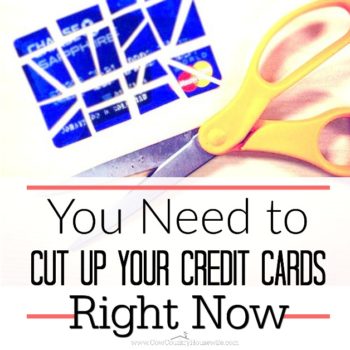 Looking for some motivation to cut up your credit cards and get out of debt? This is a real eye-opener and kick in the behind to get started!