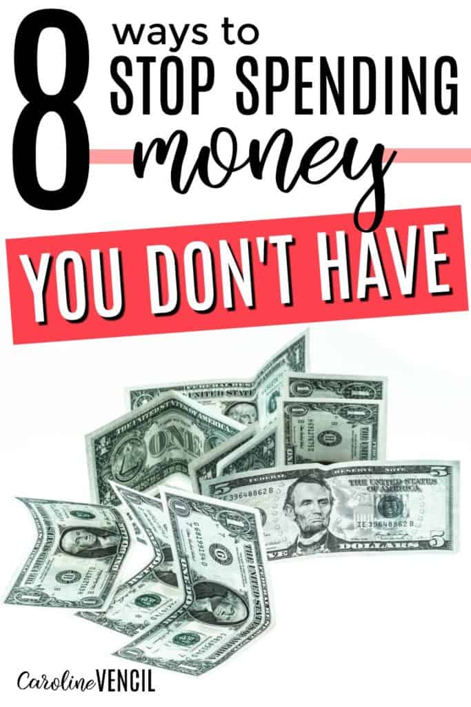 These are great! How to stop spending money you don't have. How to get your budget on track. How to get control of your finances. Saving money tips. Personal finance tips. Get control of spending. How to go from being a spender to a saver. How to save more money. Stop spending money tips. Stop spending money you don't have. Stop spending money you don't have tips. Frugal living tips.