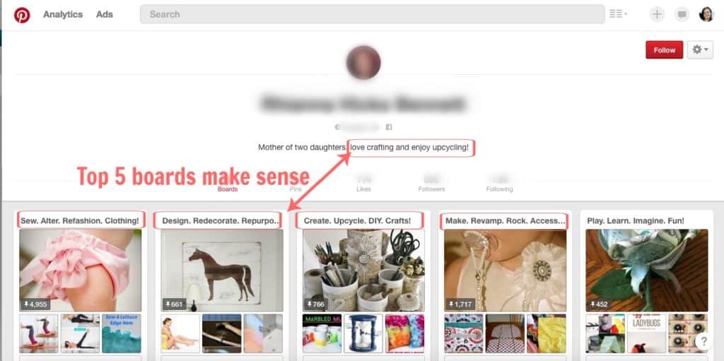 Good pin boards example