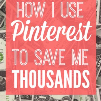 The best way to save money using Pinterest. She saved her family thousands of dollars using Pinterest. She shares the Top 30 frugal pinners to follow to help save money and live well!