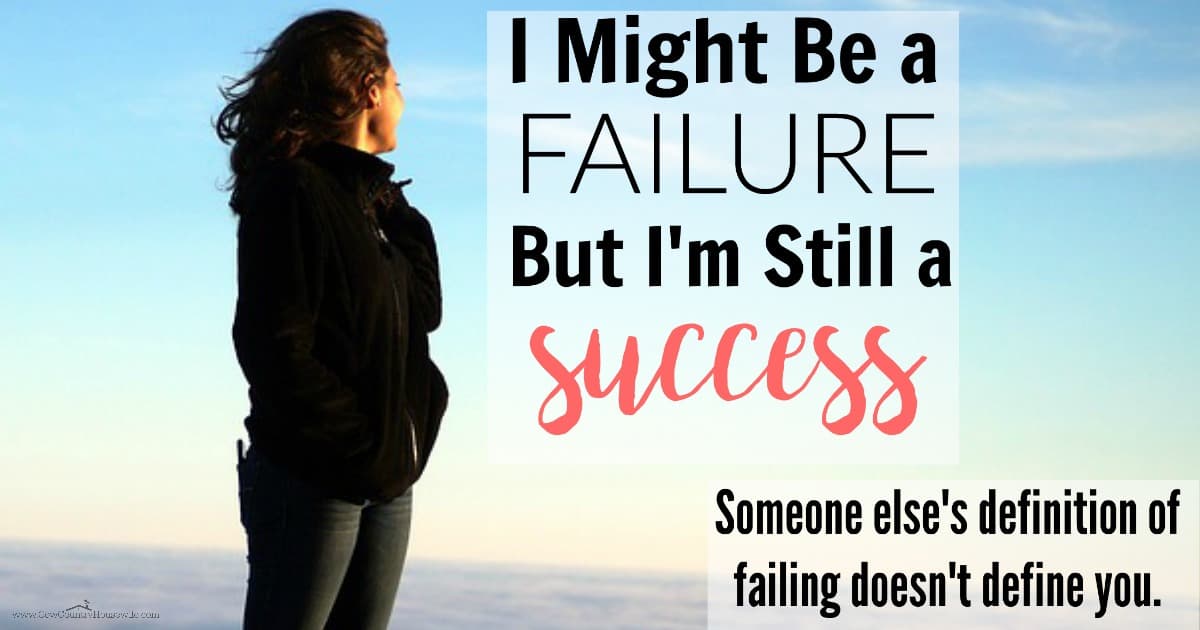 "You'll never BE anything.... you're just a failure." For the longest time, I let someone else's definition of "failure" define me. NOT ANYMORE! Here's how to beat the odds and be a success when the world tells you that you're a failure.