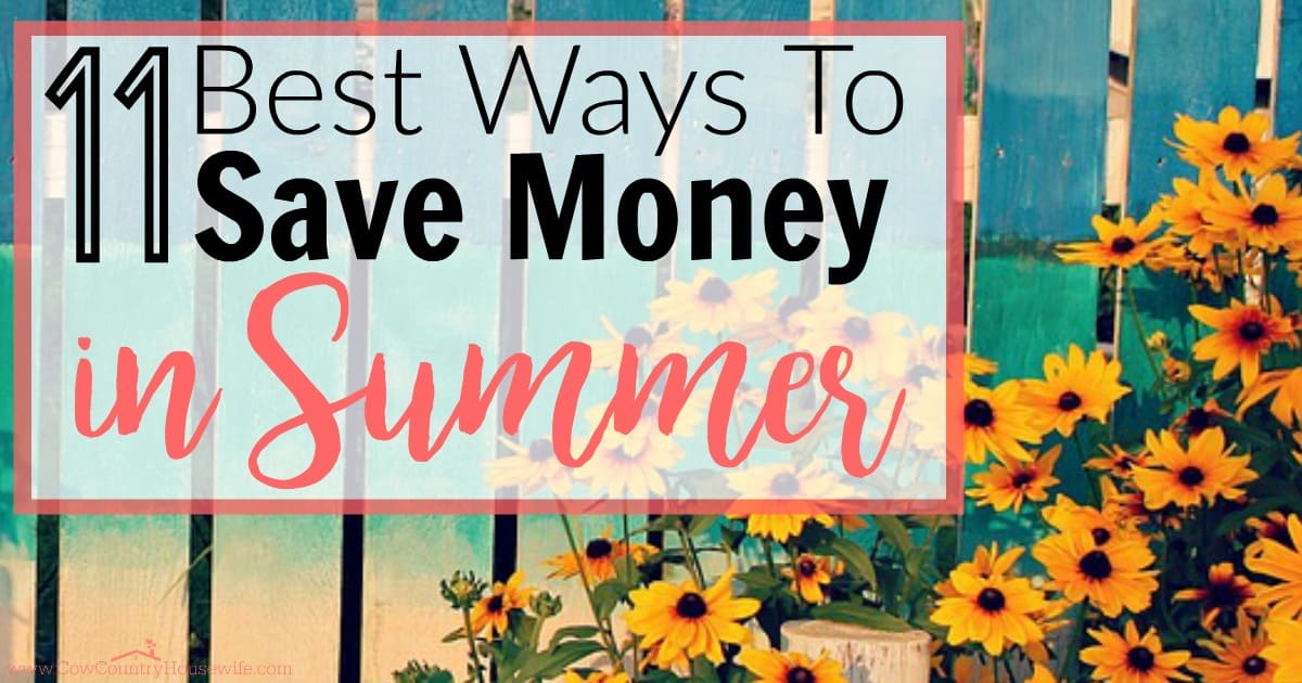 The Best Ways to Save Money in Summer