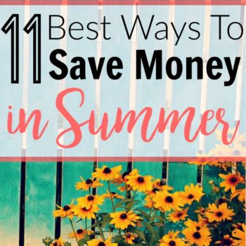 These are great! She shares the best ways to save money in summer to help you spend more time having fun and less time worrying about overspending!! Can't wait to do them all!