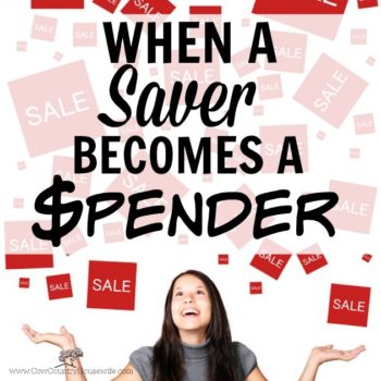 I didn't always used to be a saver. Just because you saved 99% off of the price, you still spent money. It wasn't a lesson that came easily for me.