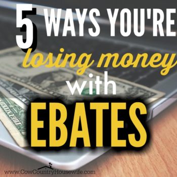 Ebates | Make extra money | Save money | Cashback | Losing money | Wasting money | Extra income