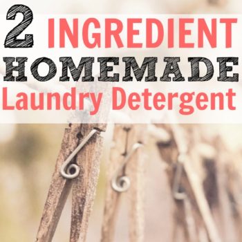 This is the best homemade laundry detergent that I've ever used! I've tried all of the other recipes on Pinterest and this is the best one! It's so easy and effective. This is the easiest homemade laundry soap. You'll want to try this out to save money making your own laundry detergent!