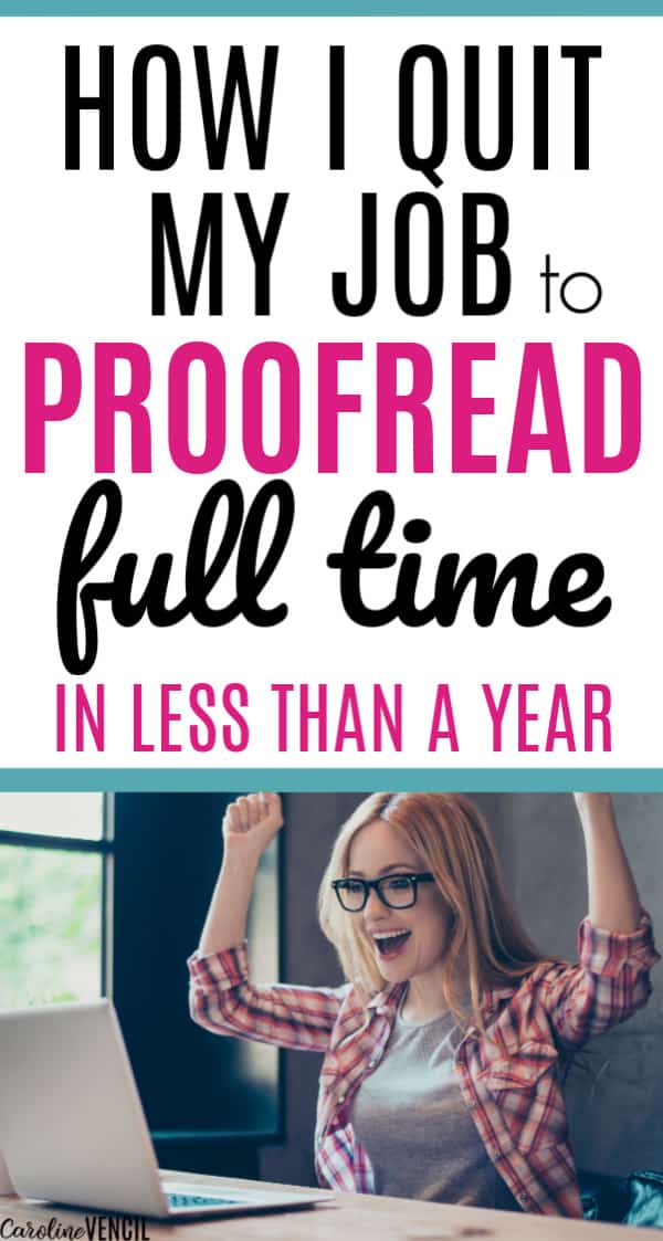 How to Make Money From Home as a Proofreader. Making money at home as a mom by proofreading. Easy way to start proofreading as a full time job for beginners to make extra money.