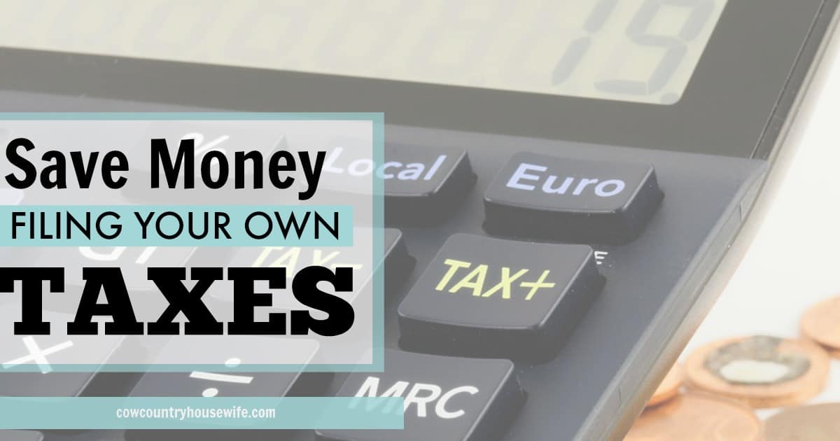 Save money by filing your own taxes. Filing taxes has never been easier, and you can save so much money by doing it yourself instead of hiring someone to do it for you. 