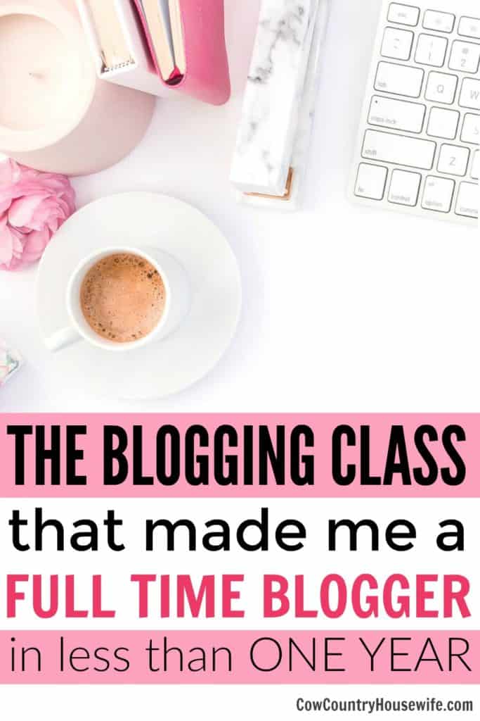 Thanks to ONE blogging class, she made $20,000 in her first year blogging full-time! If you want to make money blogging, this is the class you need to take. The best class to learn how to blog. The Blogging Class that Made Me a Full Time Blogger. The best premium blogging class. 