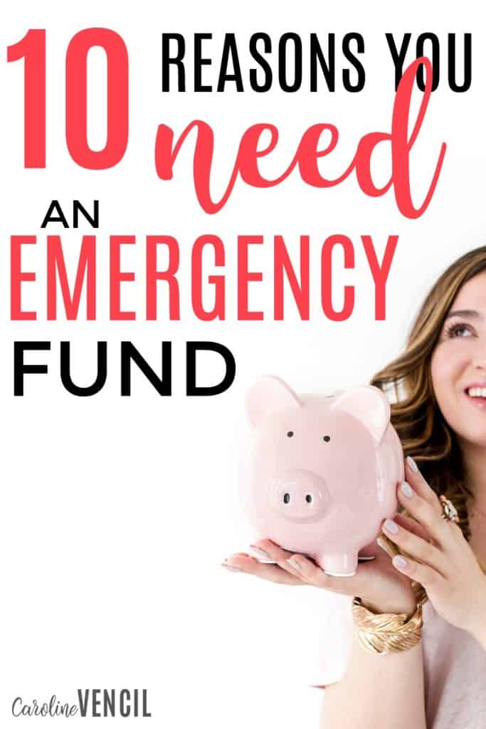 These are amazing. I never thought about an emergency fund like this! Reasons you NEED an emergency fund. Why is having an emergency fund so important? Can you afford to have an emergency fund? How do you save for an emergency fund? Save money. How to save money. Why you need to save money.