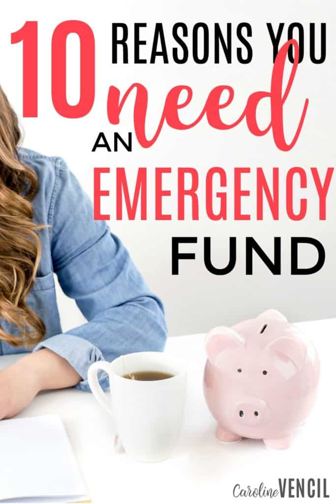 These are amazing. I never thought about an emergency fund like this! Reasons you NEED an emergency fund. Why is having an emergency fund so important? Can you afford to have an emergency fund? How do you save for an emergency fund? Save money. How to save money. Why you need to save money.