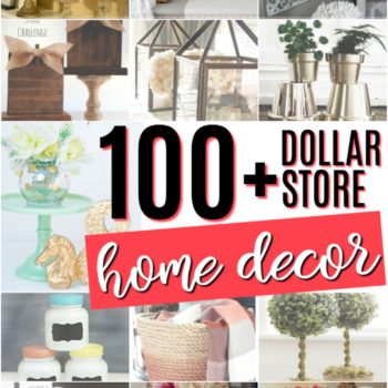 These Dollar Store Decor Hacks are THE BEST! I'm so glad I found these AWESOME home decor ideas and tips! Now I have great ways to decorate my home a a budget and decorate on a dime! Definitely pinning! Dollar store home decor ideas. Budget home decor ideas. Dollar store DIY. Dollar store home tips. Dollar store upcycles. DIY home decor. DIY Dollar Store Home Decorating Projects - it is possible to have a beautiful home on a budget. Check out these dollar store crafts!