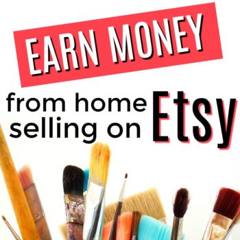 This is so cool! I never knew you could earn a full-time income from Etsy! I love hearing stories about people starting their own business and being their own boss. Make money form home with Etsy. How to sell on Etsy. Starting an Etsy business. Entrepreneur interview. How to Earn a Full-Time Income from Etsy.