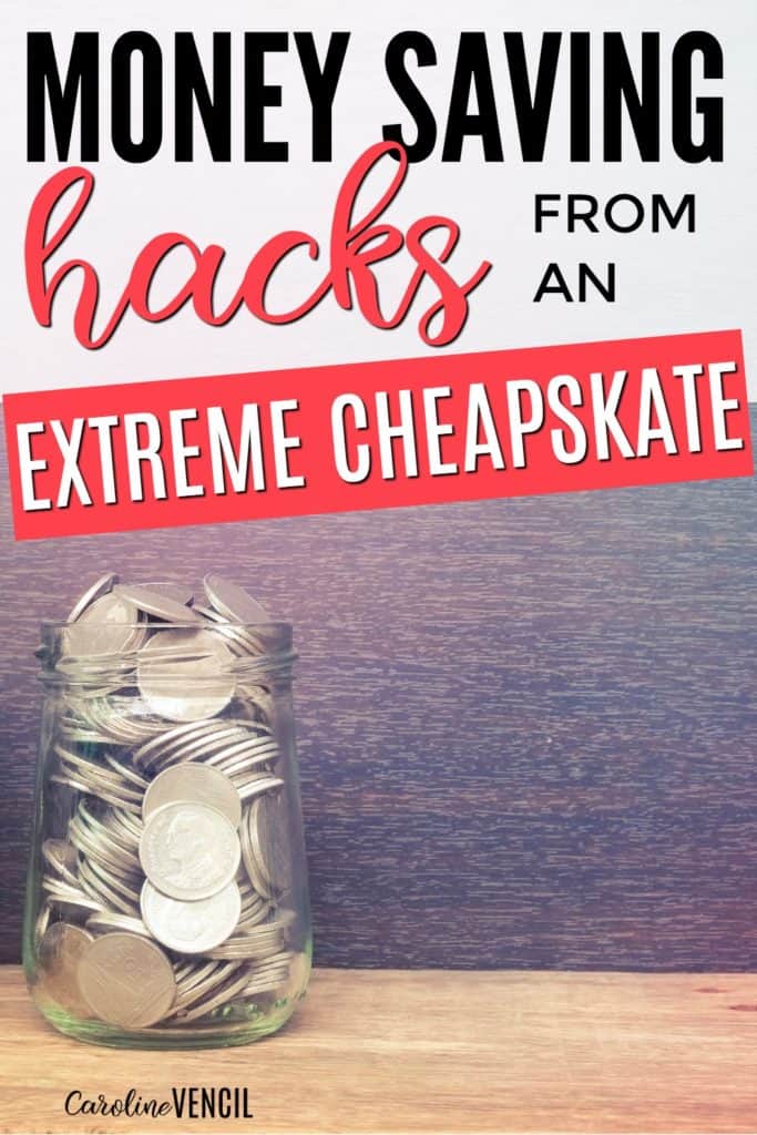 These are so great! You're never going to look at money the same way again. We can all learn something from an extreme cheapskate! Money saving tips. Money saving hacks. How to save more money. How to start saving, How to start living frugally. How to start frugal living. Frugal living hacks. Pro tips to saving money. How to save a lot of money. Money Saving Hacks from an Extreme Cheapskate. Extreme cheapskate hacks. Extreme money saving. 