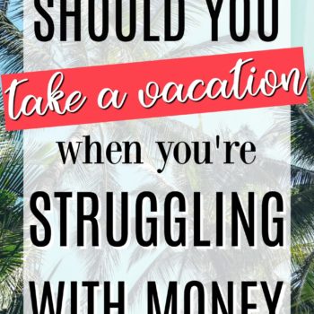 This is fantastic! She makes some great points about going on vacation when you're tight on funds. Vacations on a budget can really be amazing! How to save money on vacation tips and ideas are really great! How to take a vacation on a budget. The only way that you should take a vacation if you are struggling with money. Frugal vacations. Money smart ways to have a great vacation. How to start saving more a dream vacation.