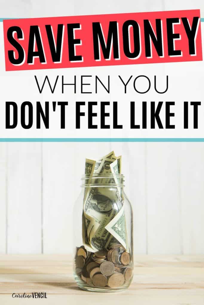 This is so great! If you ever need help staying on budget, this is perfect! She will help you save money the easy way when you don't feel like it. This makes sure that you won't feel like a failure when your budget doesn't work. Trust me: you're not alone in that! How to Save Money When You Don't Feel Like It. Save money automatically. How to make saving money easier. Easily save more money. How to get back on budget. How to stay on budget when you don't want to.