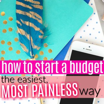 YES! This is EXACTLY what I needed to start a budget! Seriously, I suck at budgeting and this is actually something that I can do!! Seriously, I love her blog! This is the best budgeting blog! She's so relatable and really makes it easy to start a budget the easy way! I love painless budgeting for people who suck at budgets like me! PERFECT!