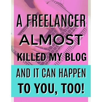 WOAH! I had no idea that this was even possible! Bloggers NEED to read this! Seriously. This is the absolute scariest situation for any blogger. I'm going to look into this so much more. This is really scary. Bloggers need to read this when they start bringing in freelancers.