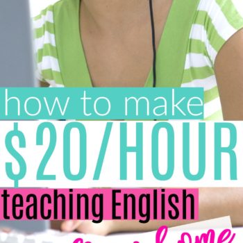 This is SO COOL! I had no idea that you could make money form home like this! If you need to find a way to make money from home, this is it! You're going to LOVE this! You can actually make money from home teaching English from your computer! It's a great way to earn money as a stay at home mom. Seriously I can't wait for my interview! This is the best blog for finding ways to make money from home!