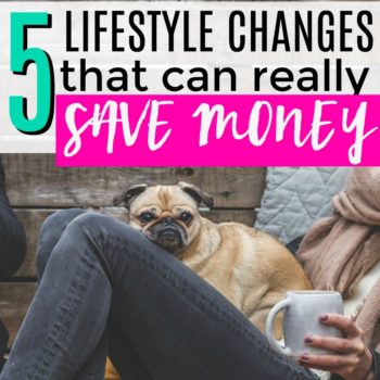 This is so great! If you ever needed to find the top 5 places to cut a budget, this is it! 5 Lifestyle Changes to Really Save Money.
