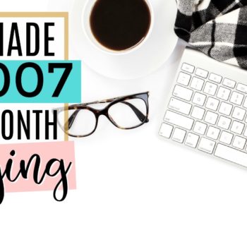 This is AMAZING! She made more than my husband does and she only works 20 hours a week from home! I've been following her blog since she started and she's amazing and so helpful! Her income reports will actually help you to start a blog and to grow it into a full-time income! She really breaks it all down step by step so you can see how to start a money making blog the easy way! These are the best blogging tips out there. She's really the best blogger out there to help other bloggers!