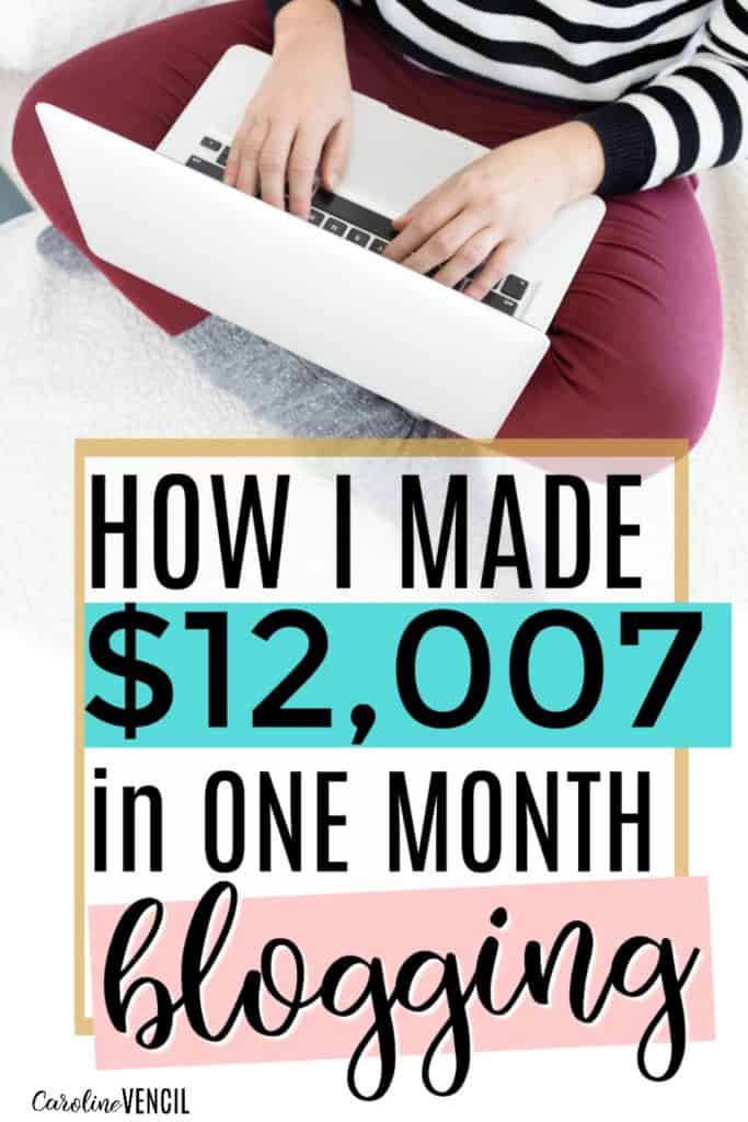 This is AMAZING! She made more than my husband does and she only works 20 hours a week from home! I've been following her blog since she started and she's amazing and so helpful! Her income reports will actually help you to start a blog and to grow it into a full-time income! She really breaks it all down step by step so you can see how to start a money making blog the easy way! These are the best blogging tips out there. She's really the best blogger out there to help other bloggers!