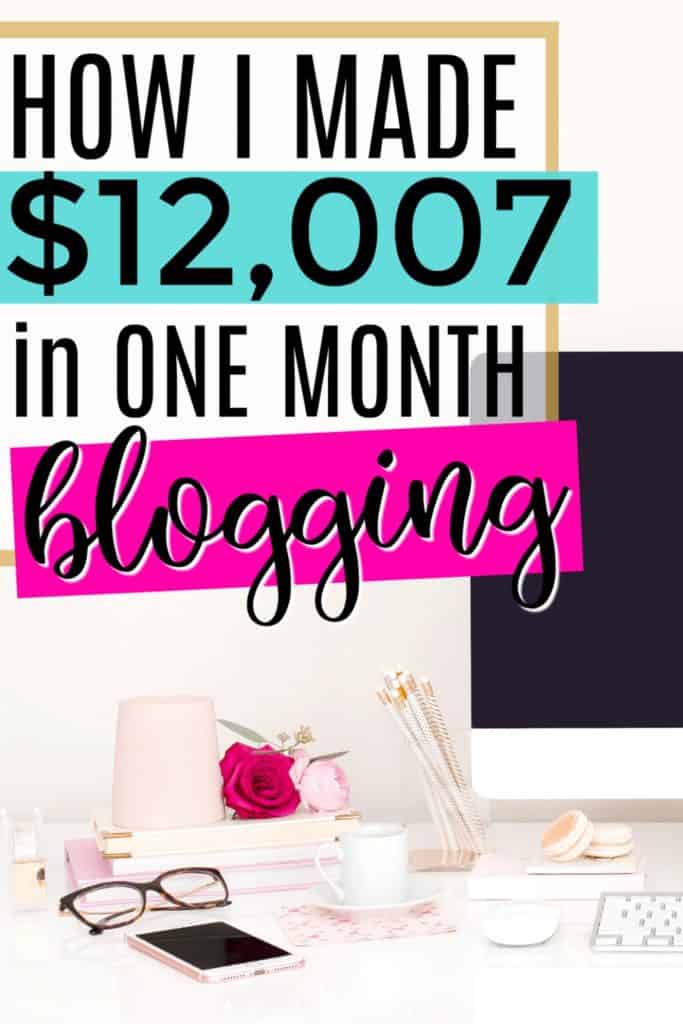 This is AMAZING! She made more than my husband does and she only works 20 hours a week from home! I've been following her blog since she started and she's amazing and so helpful! Her income reports will actually help you to start a blog and to grow it into a full-time income! She really breaks it all down step by step so you can see how to start a money making blog the easy way! These are the best blogging tips out there. She's really the best blogger out there to help other bloggers!