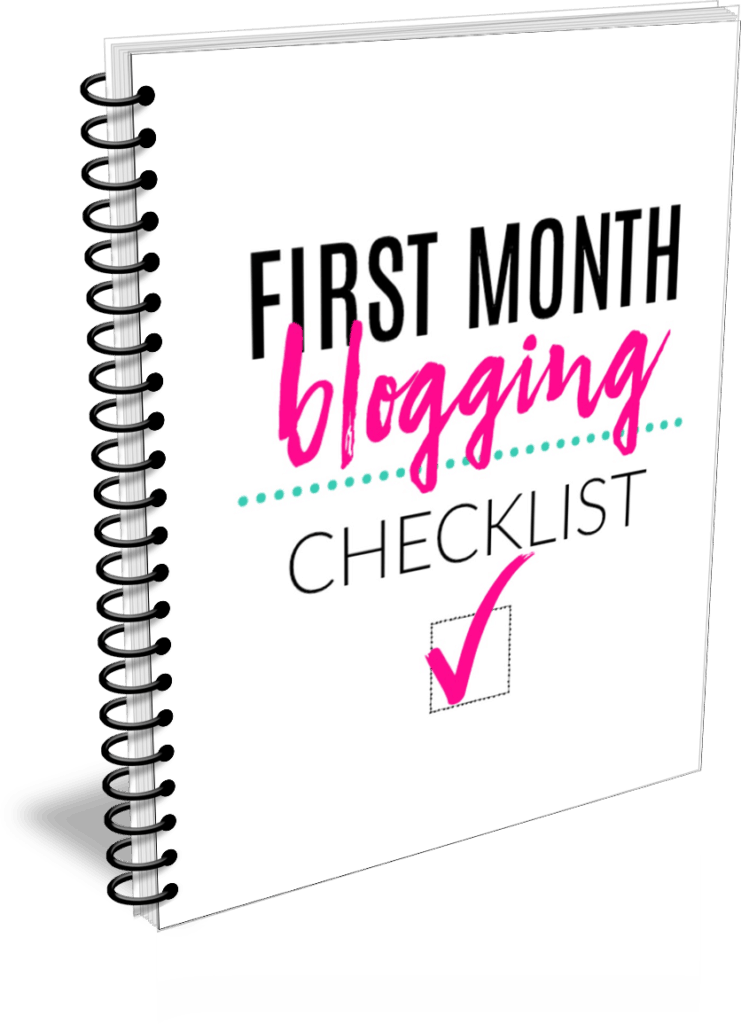 First Month Blogging Checklist