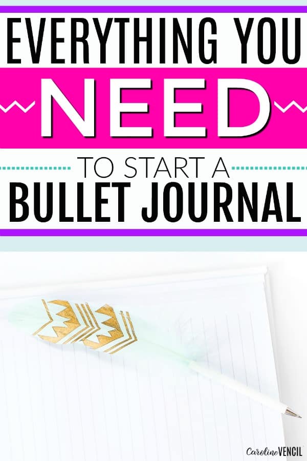 Best Bullet Journal Supplies – Bullet journal accessories – Bullet ...