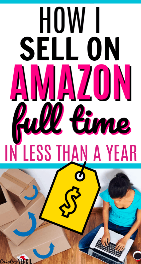 How I Earn Thousands working at home Selling on Amazon as a Hobby! My friend does this by selling on Amazon â€“Â it's easier than I thought to make money from home selling on Amazon FBA. How to start selling on Amazon from someone who makes $100,000 a year! You could do this as a side hustle or a full time income! Perfect for busy moms!