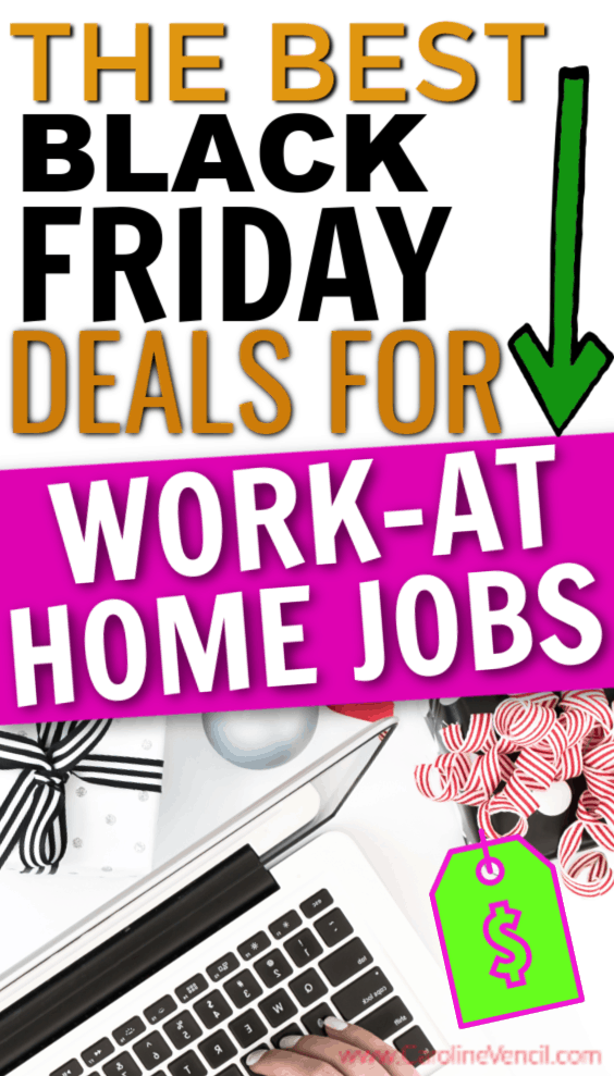 The best Black Friday and Cyber Monday beads and sales for work at home jobs and places to learn how to make money from home. These are perfect for stay at home moms looking to make extra money and bring in an extra income. 