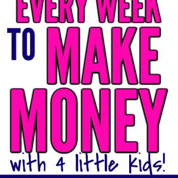 5 Easy Things I do to Make Money with Little Kids at home. Super fast and easy ways to work at home or from home as a busy stay at home mom with young kids and babies. Perfect side hustle to make some extra money without a degree or a job. These are awesome tips and tricks to make earning an income from home easy and fun.