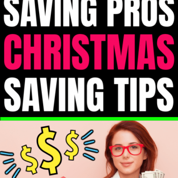 The best money saving tips tricks and hacks for Christmas shopping and spending from the best money saving pros and gurus. Learn how to save more this holiday season when you shop using these amazing hacks. Save big shopping around the holidays.