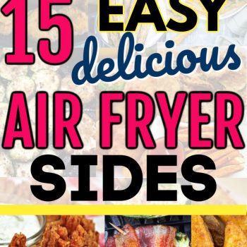 Easy and delicious air fryer recipes for sides and side dishes that you can use for total beginners. Yummy and simple things you can make fast. Perfect for parties and tailgating parties.