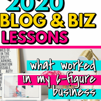 October 2020 Blogging and business lessons for online entrepreneurs and business owners
