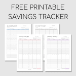21 Free Money Tracker Printables | CarolineVencil.Com